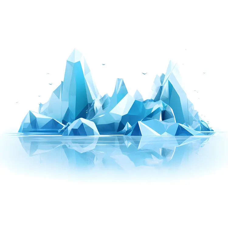 Iceberg In Water