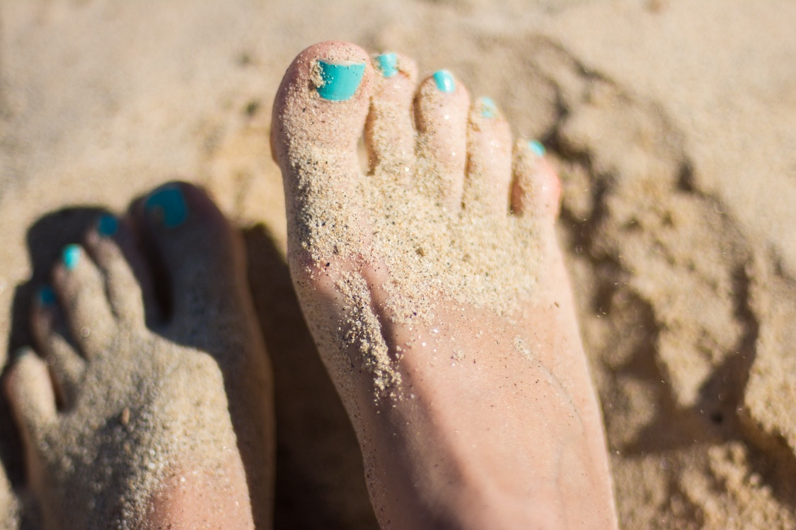Close Up,Barefoot,Leg