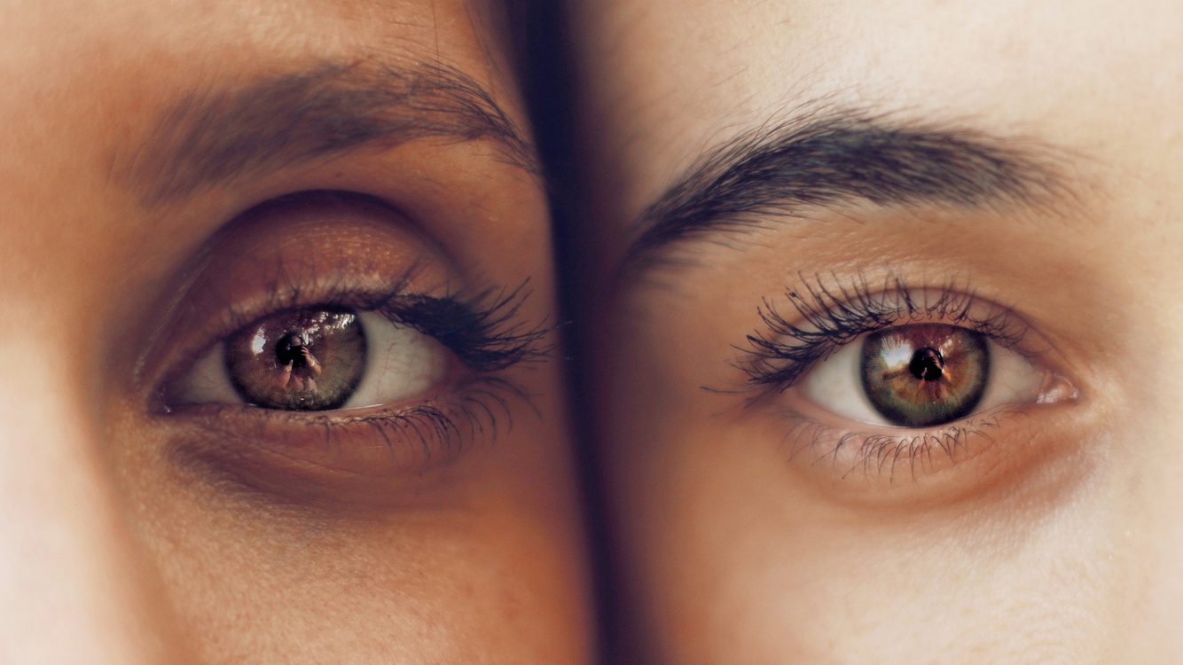 Eyelash Extensions,Close Up,Eye