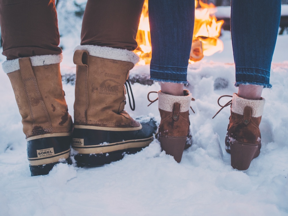Winter,Freezing,Boot