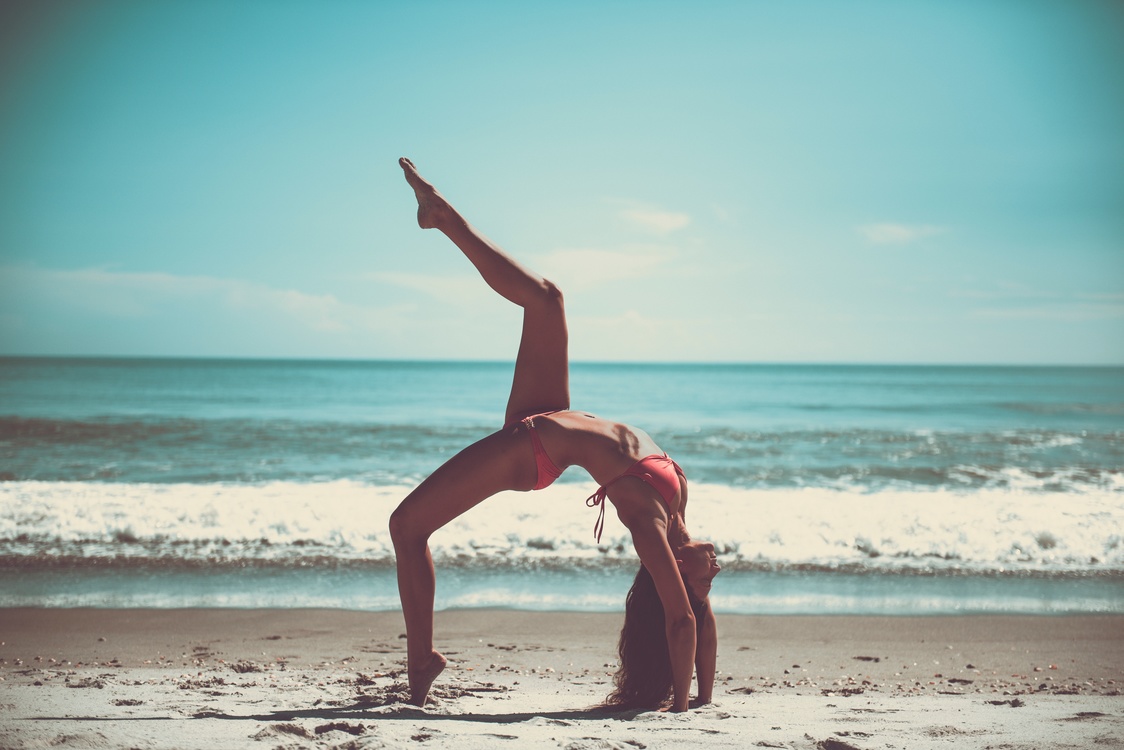 Summer,Yoga,Horizon