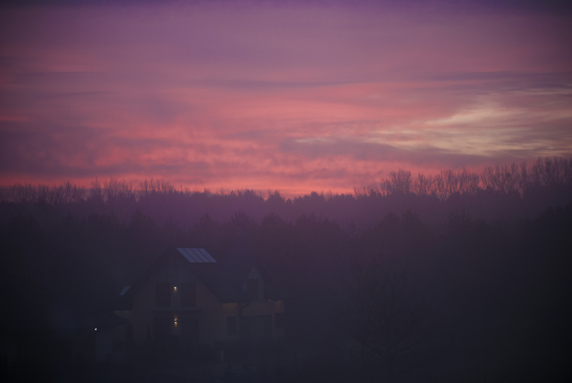 Atmosphere,Phenomenon,Red Sky At Morning