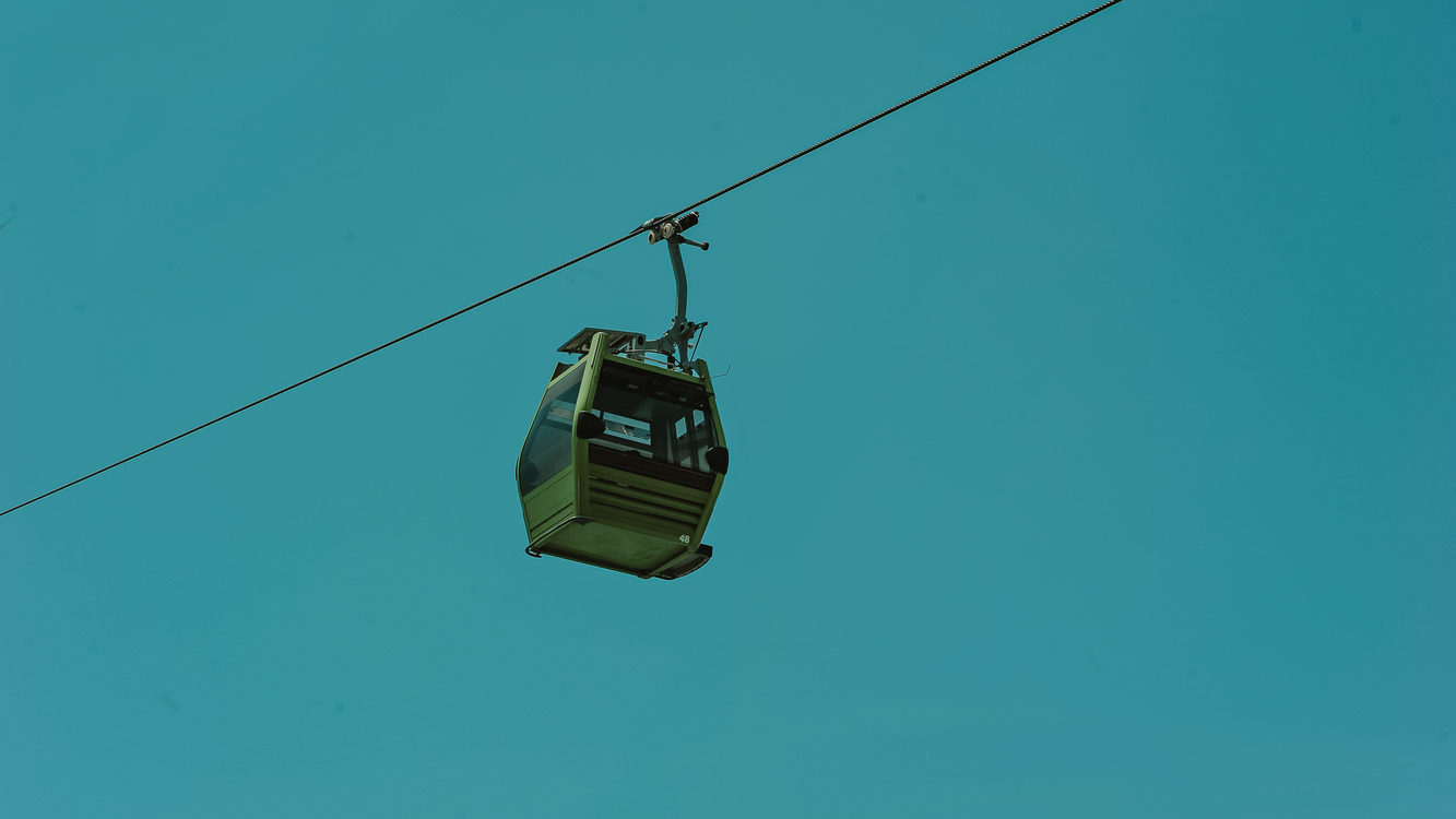 Cable Car,Atmosphere Of Earth,Sky