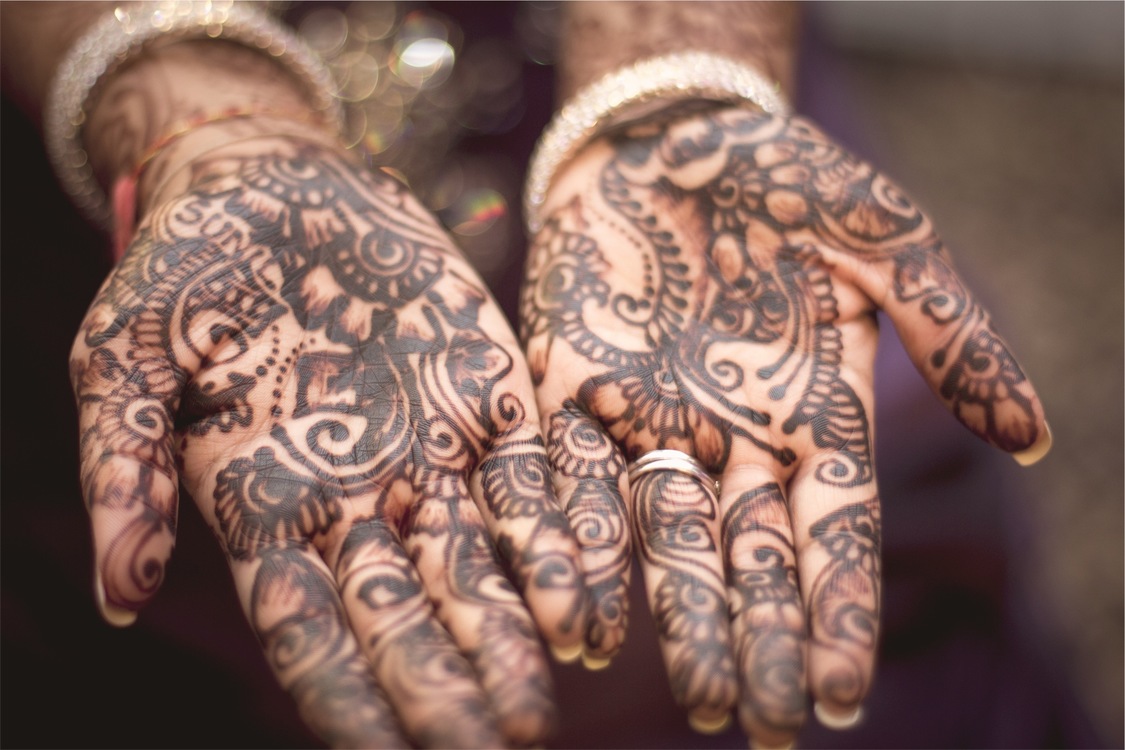 Henna,Hand,Nail