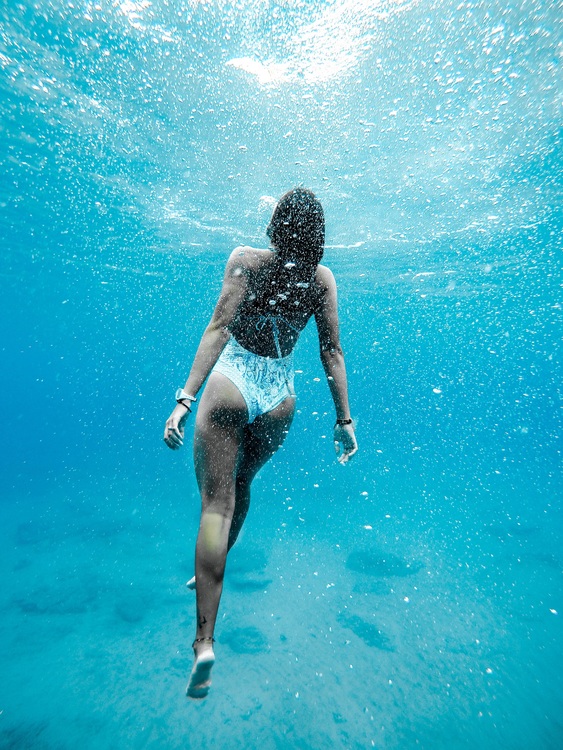 Underwater,Recreation,Swimmer