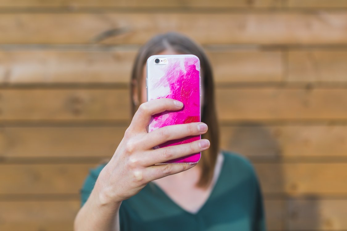 Pink,Mobile Phone,Hand