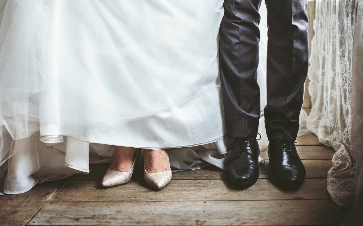 Shoe,Gown,Wedding Dress