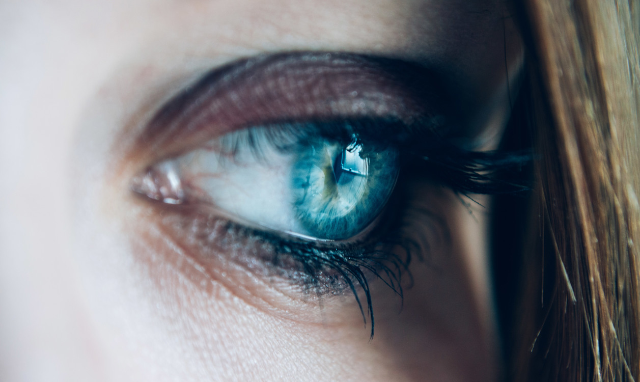 Eyelash Extensions,Close Up,Eye