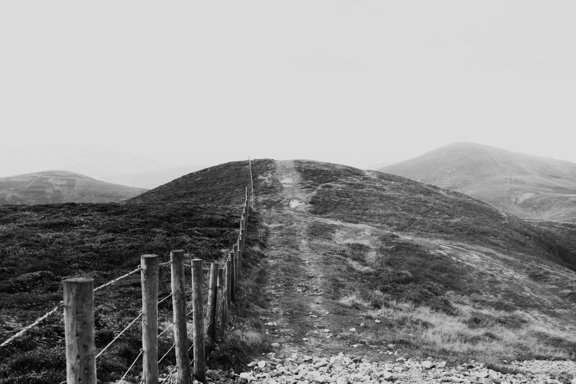 Mountain,Ridge,Monochrome Photography