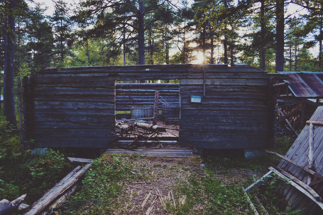 Shed,Log Cabin,House