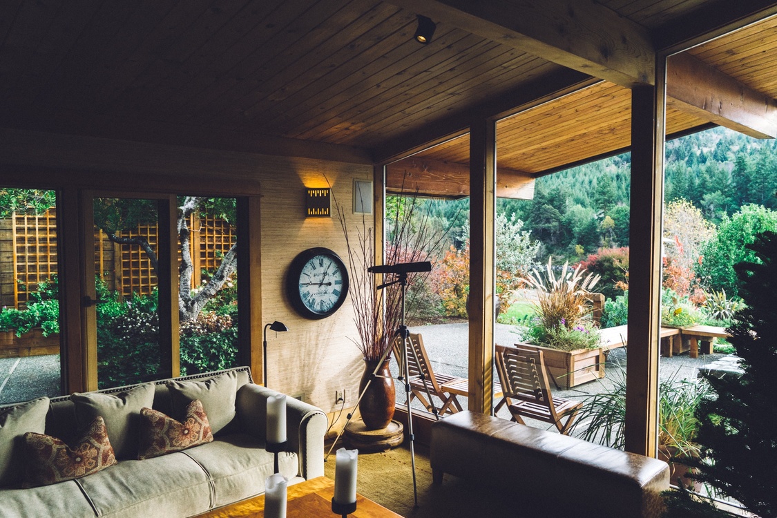 Living Room,Estate,Porch