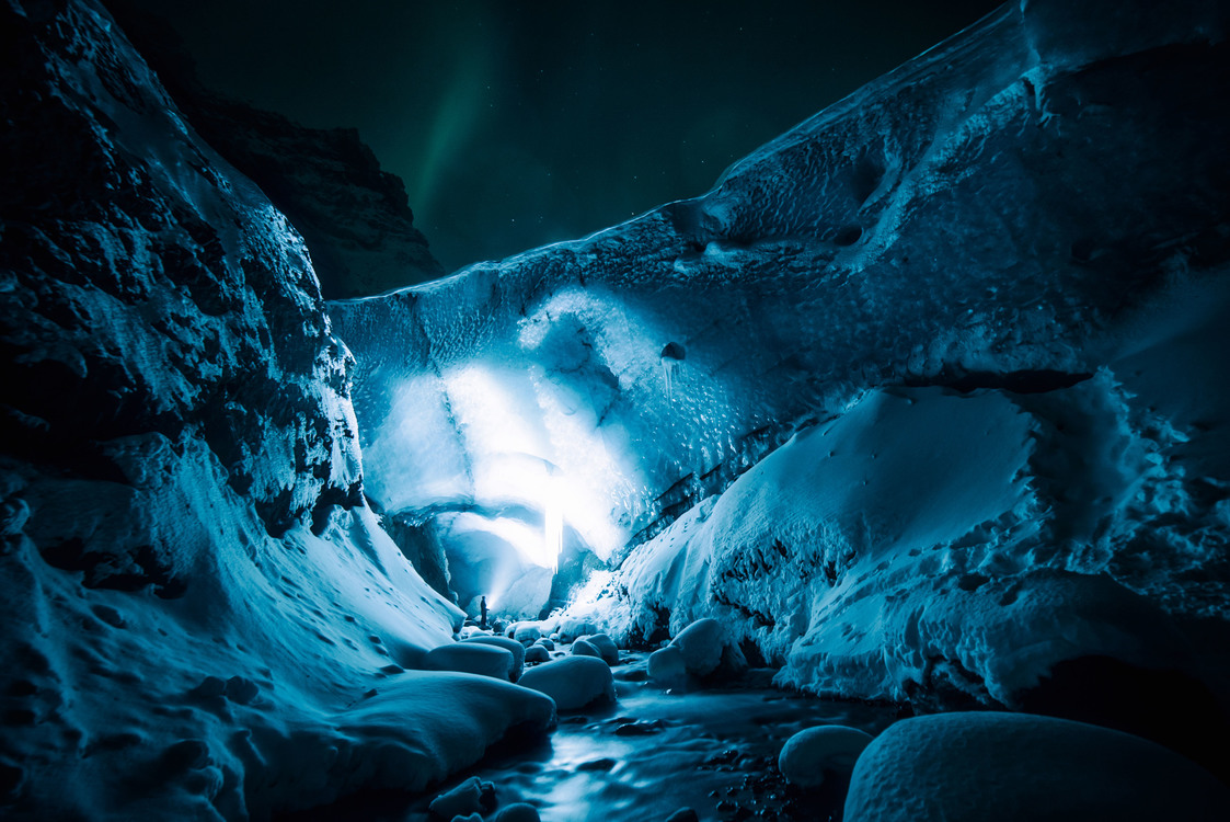 Blue,Ice Cave,Atmosphere
