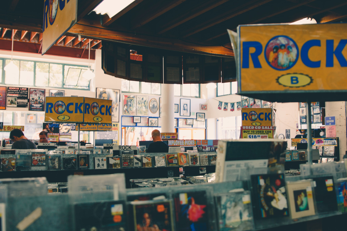Retail,Record Shop,Compact Disc