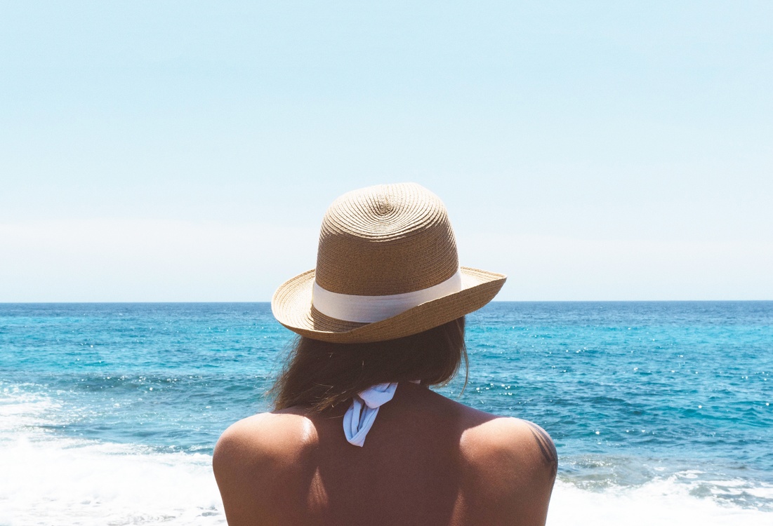 Summer,Sun Hat,Sun Tanning