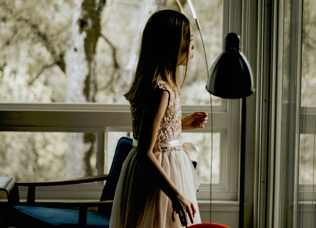 Girl,Dress,Window