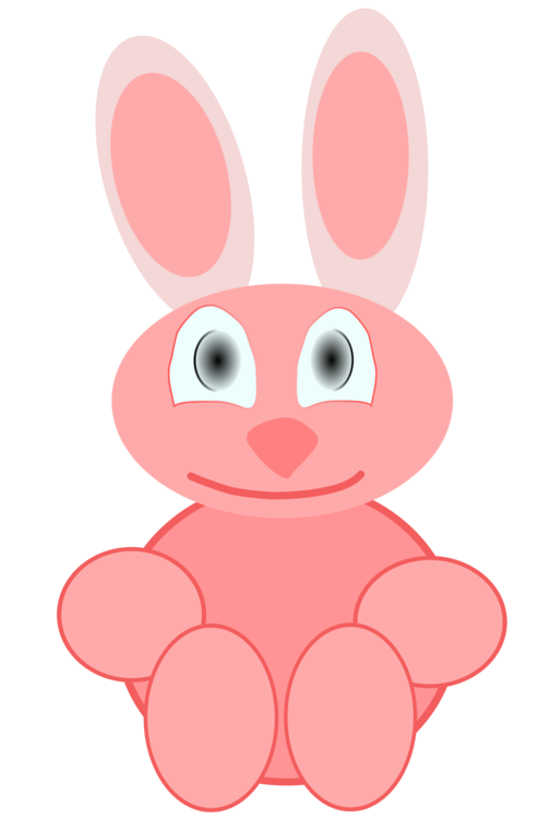 Pink,Head,Domestic Rabbit