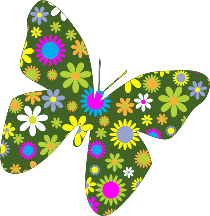 Butterfly,Flower,Leaf