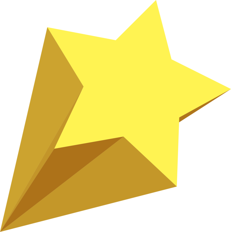 Triangle,Yellow,Art Paper