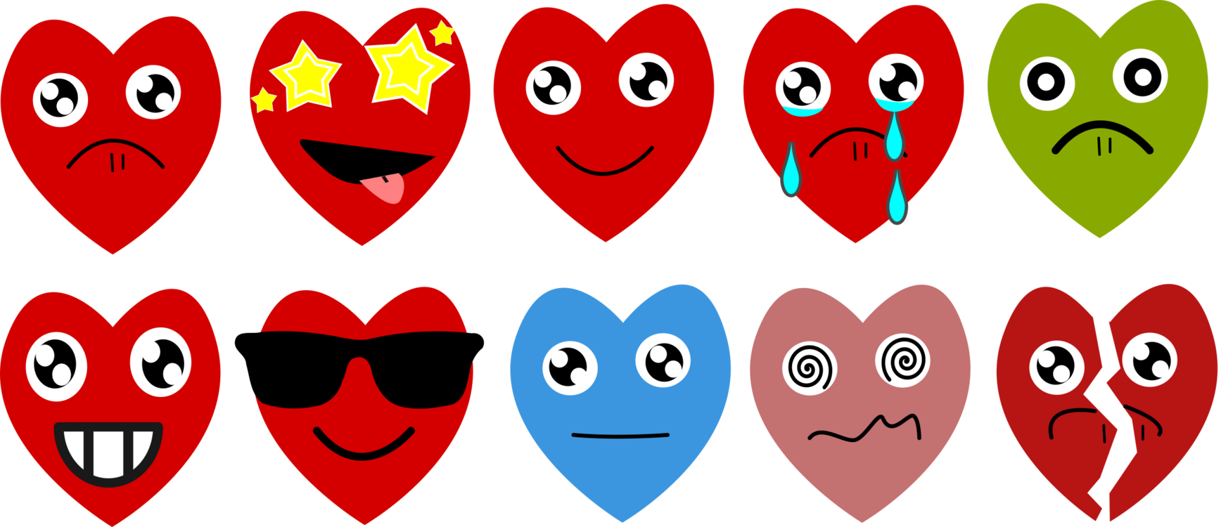 Heart Emoji Vector Png