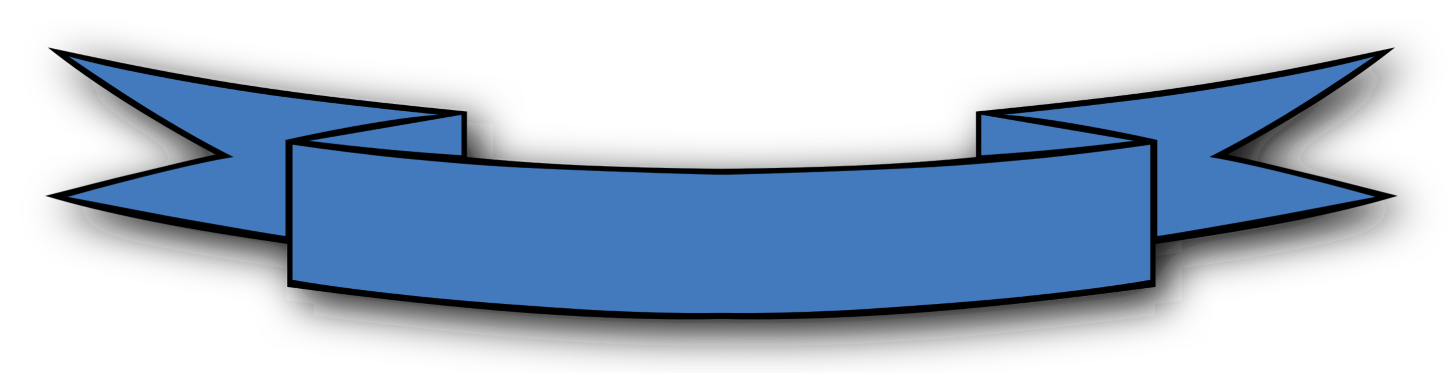 blue ribbon banner