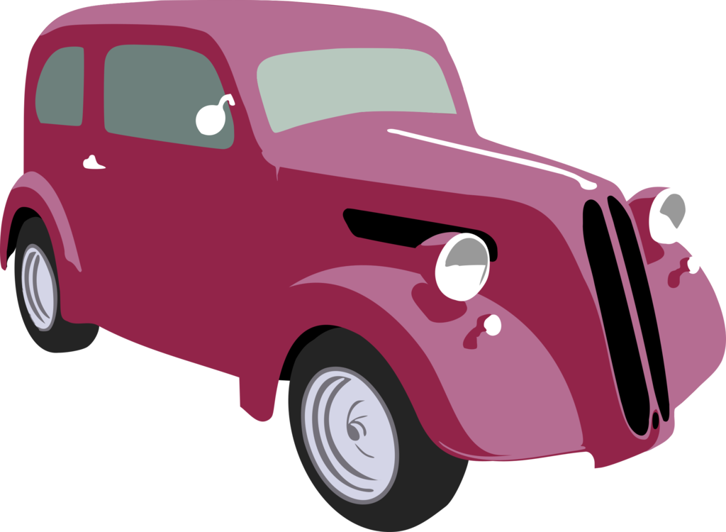 Pink,Classic Car,Compact Car