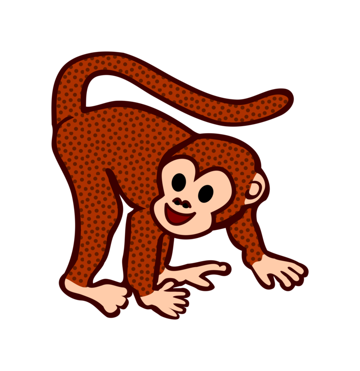 monkey computer png