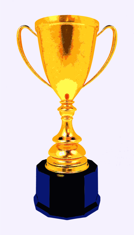 Trophy,Yellow,Award