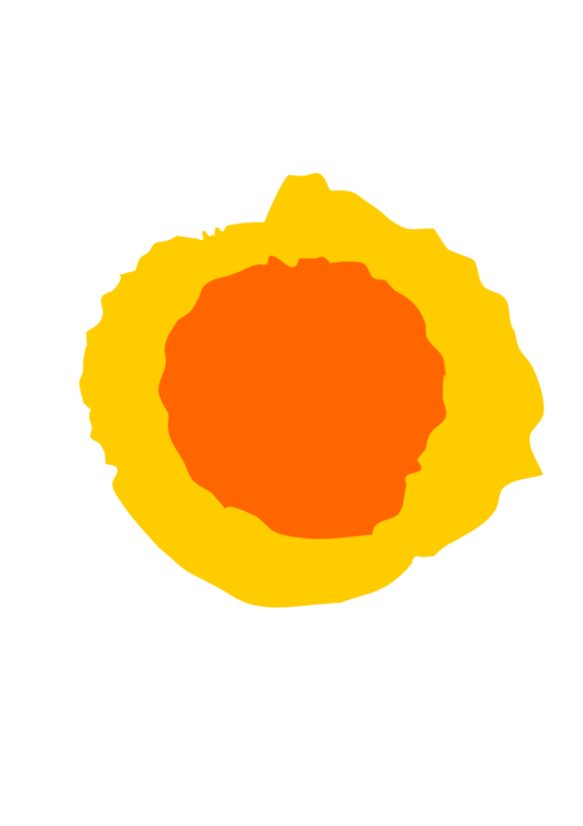 Yellow,Oval,Orange