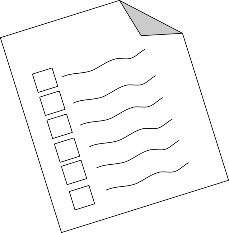 survey questionnaire clipart