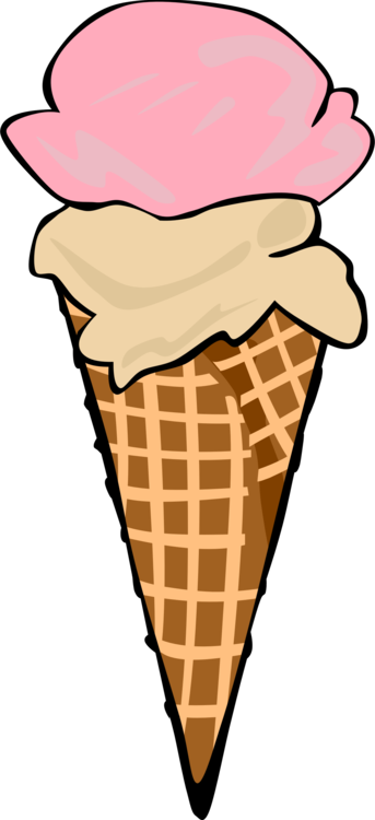 Ice Cream Cone,Food,Neapolitan Ice Cream