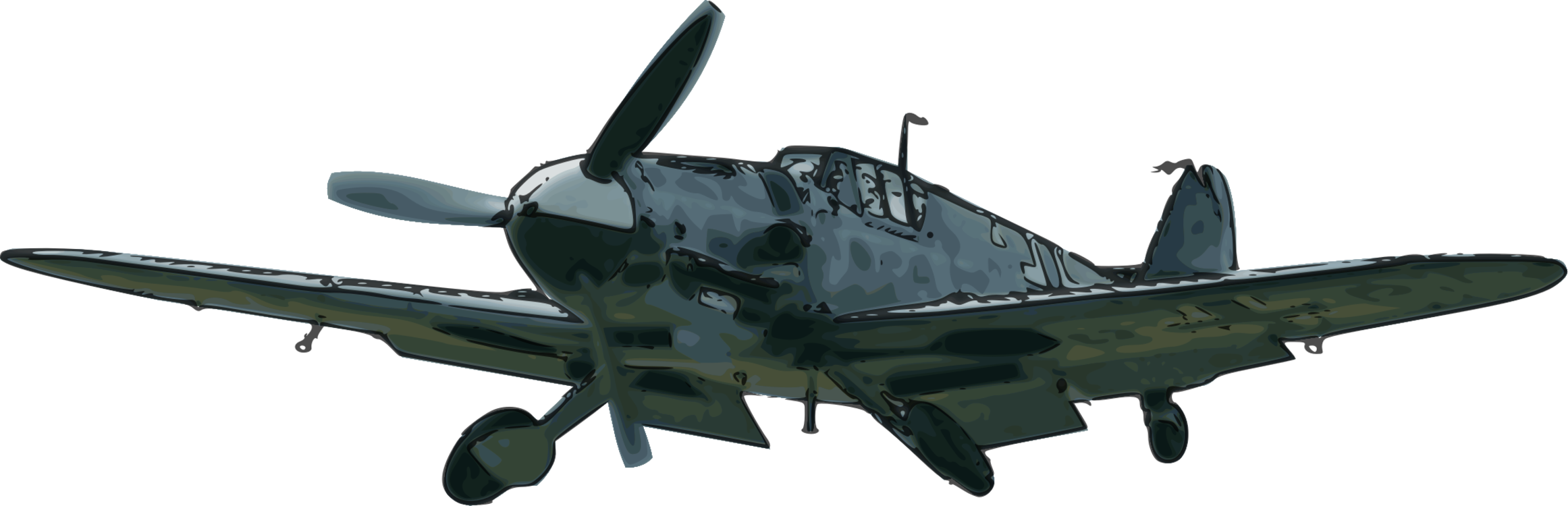 Propeller Driven Aircraft,North American A 36 Apache,Flap