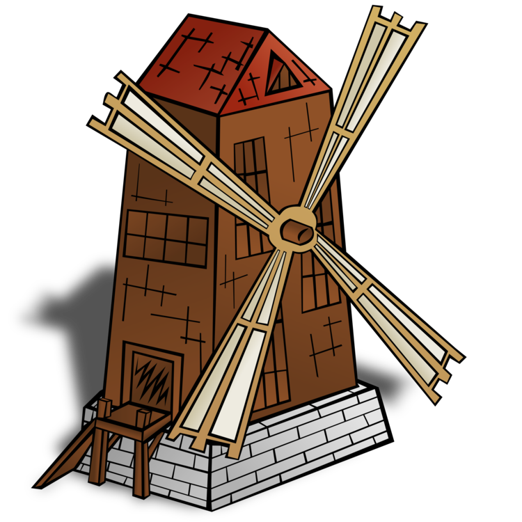 Building,Angle,Windmill