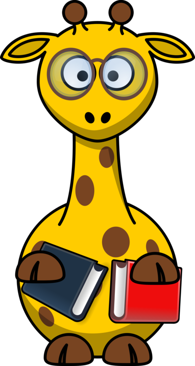 baby giraffe cartoon drawing