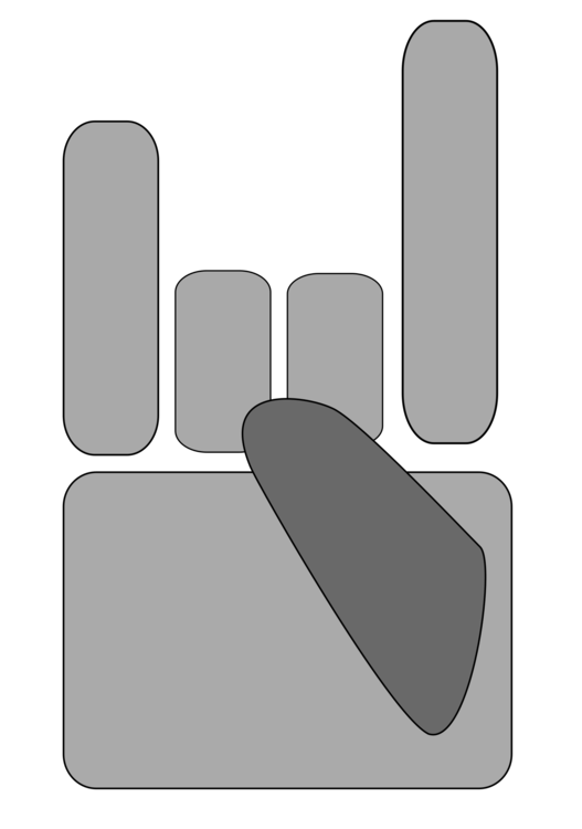 Angle,Hand,Black And White