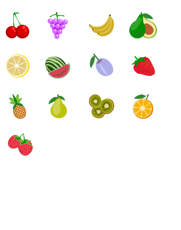 Food,Fruit,Line