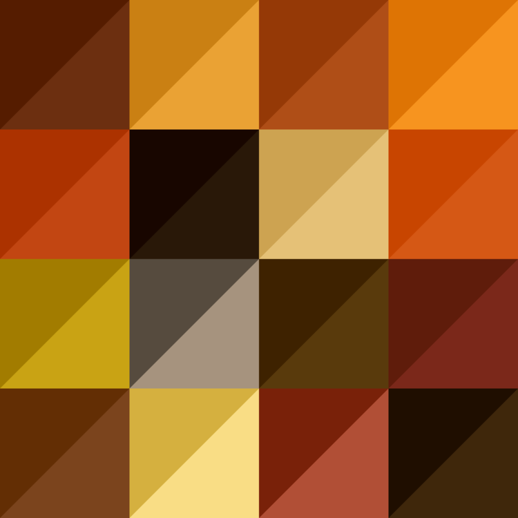 Brown,Square,Triangle