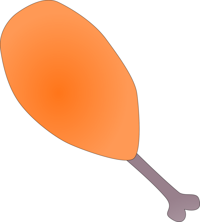 Orange,Line,Chicken Leg