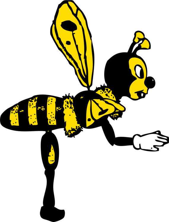 Honey Bee,Pollinator,Yellow