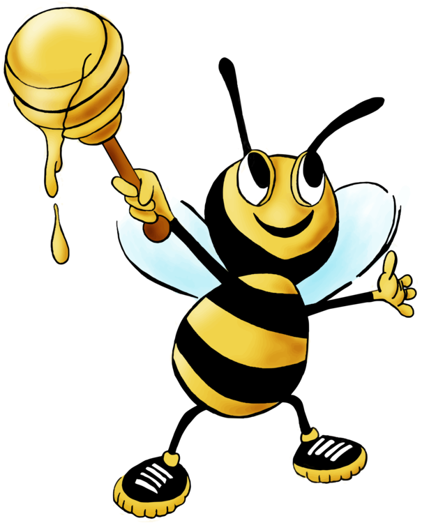 Honey Bee,Pollinator,Yellow