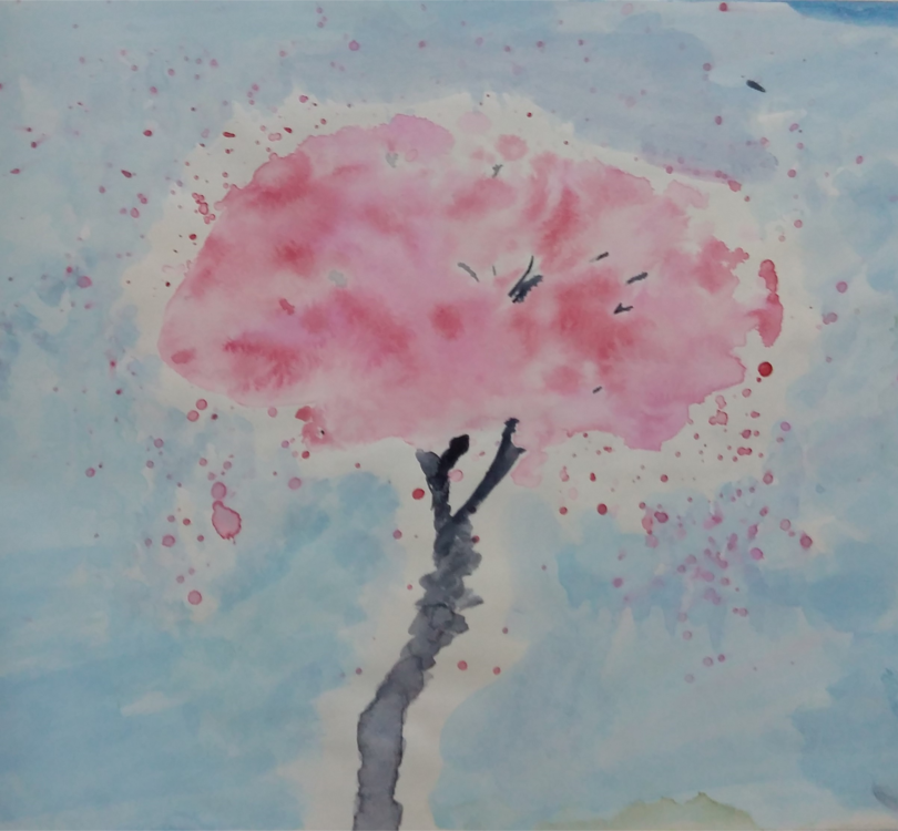 Pink,Visual Arts,Watercolor Paint