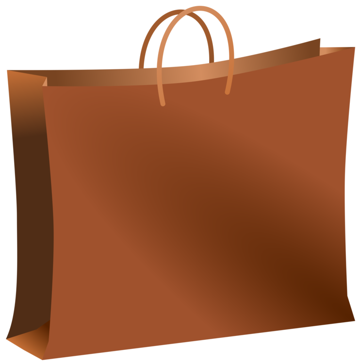 Brown,Peach,Shopping Bag