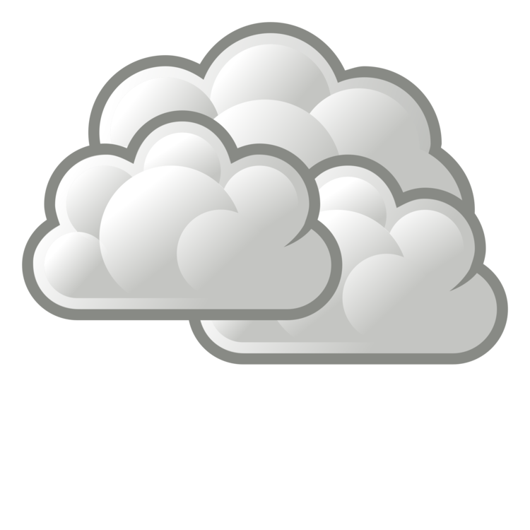 Black And White Overcast Cloud Png Clipart Royalty Free Svg Png