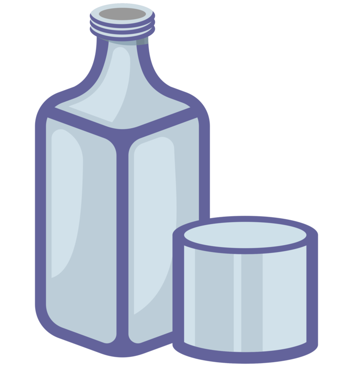 Purple,Cylinder,Glass Bottle