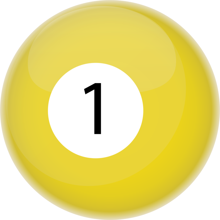 Circle,Yellow,Billiard Ball