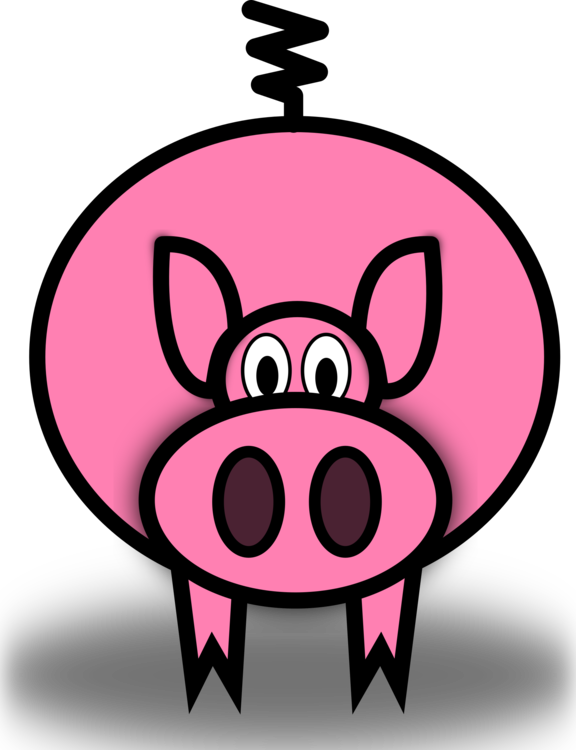 Pink,Pig,Snout