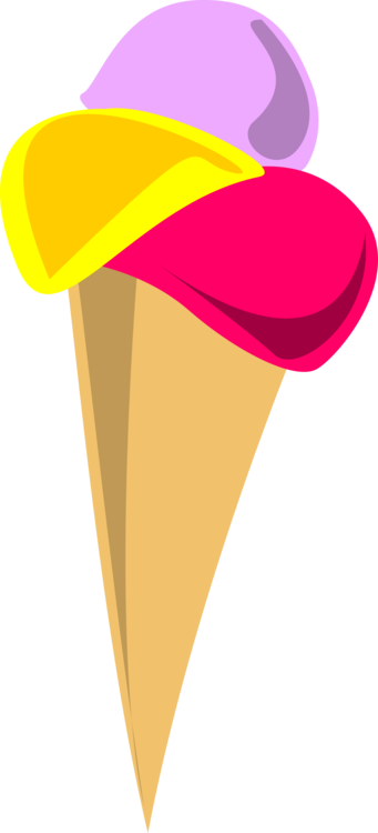 Ice Cream Cone,Yellow,Headgear