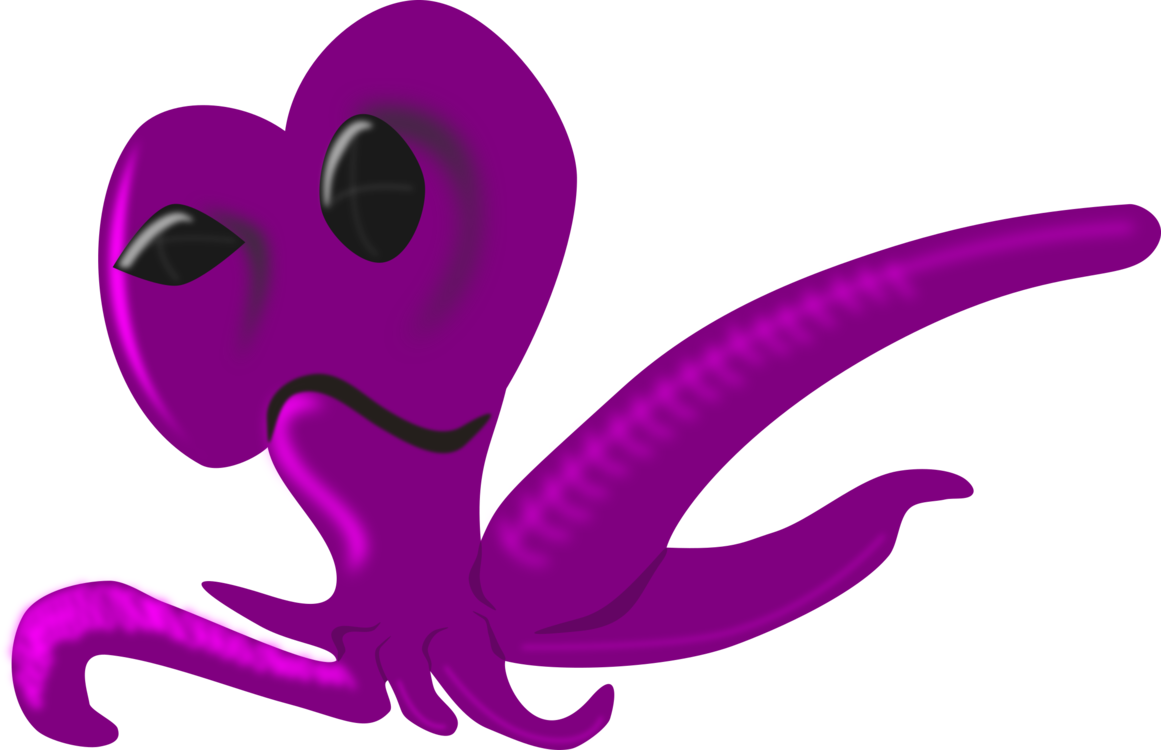 Pink,Purple,Octopus