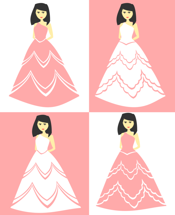 Pink,Gown,Woman
