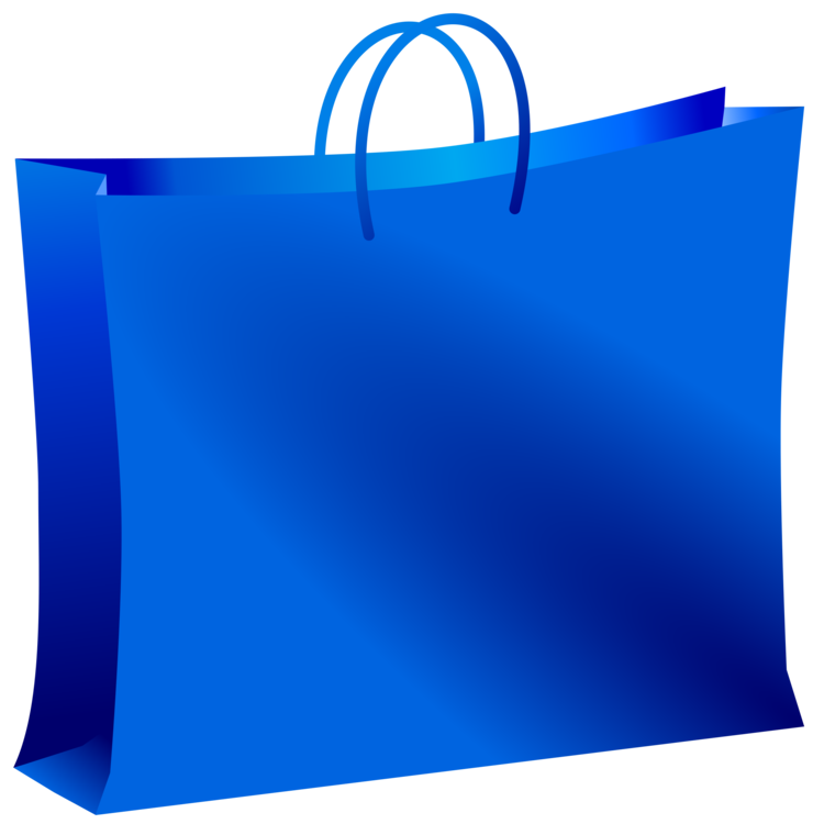 Blue,Electric Blue,Shopping Bag