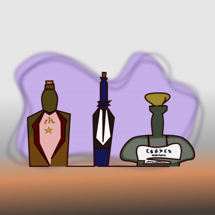 Purple,Glass Bottle,Bottle